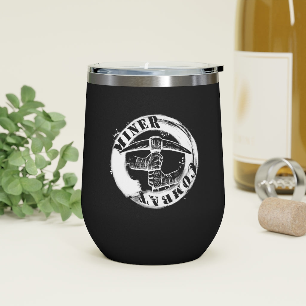 12oz Insulated Miner Combat Tumbler