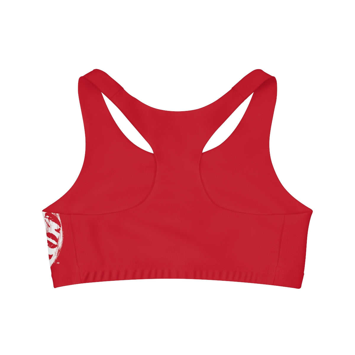 RED- Seamless Miner Combat Sports Bra