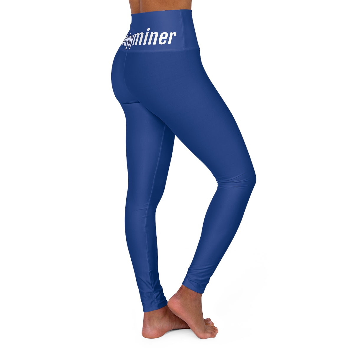 Dark Blue High Waisted- BodybyMiner Leggings