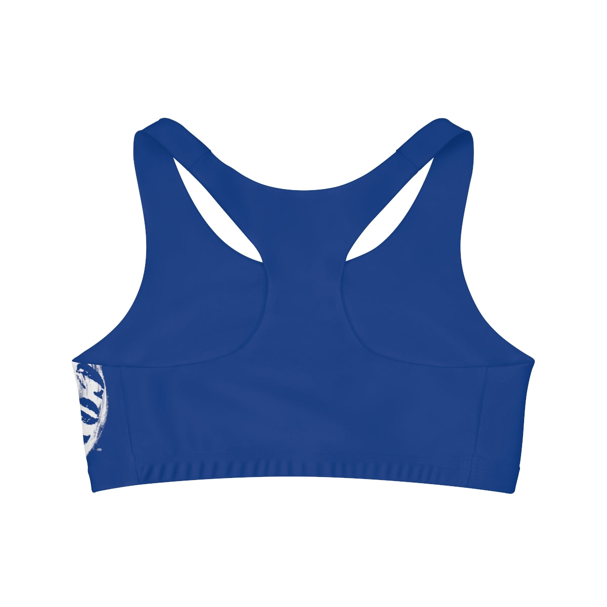 BLUE- Seamless Miner Combat Sports Bra