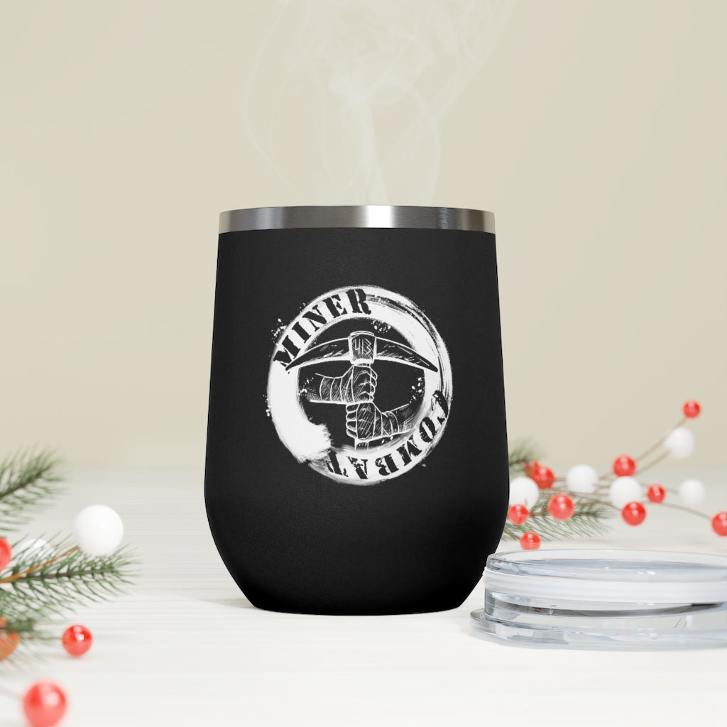 12oz Insulated Miner Combat Tumbler
