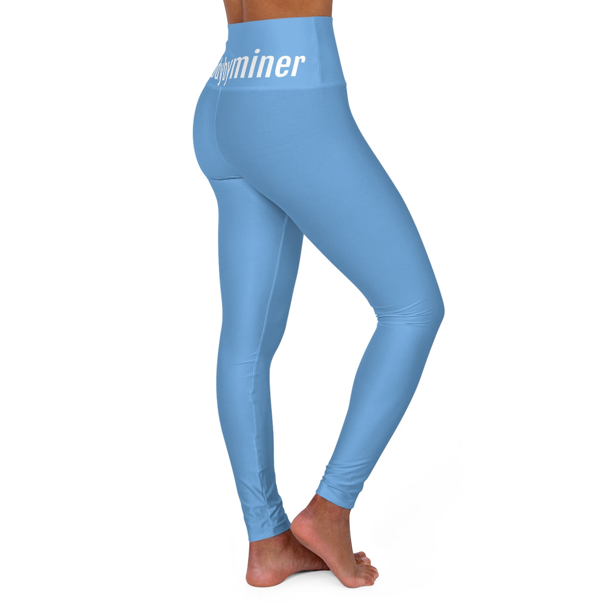 Baby blue High Waisted-BodybyMiner Leggings