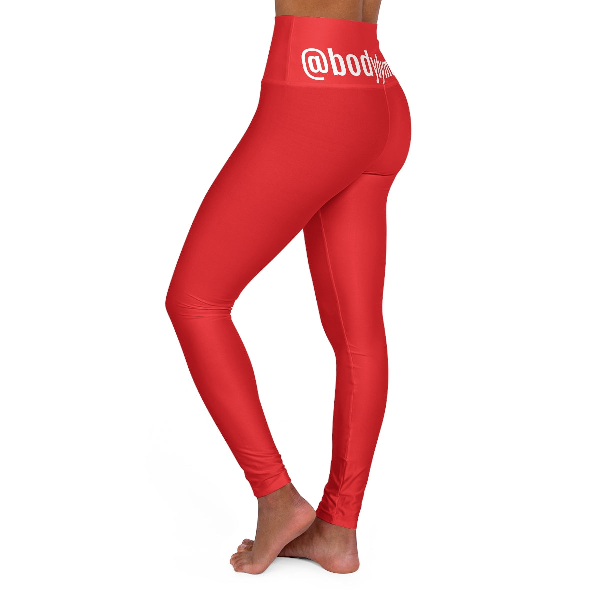 Red High Waisted- BodybyMiner Leggings