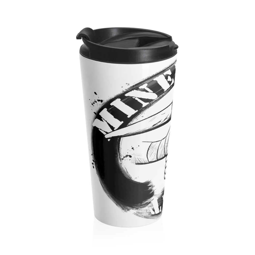 Stainless Steel Miner Combat Travel Mug