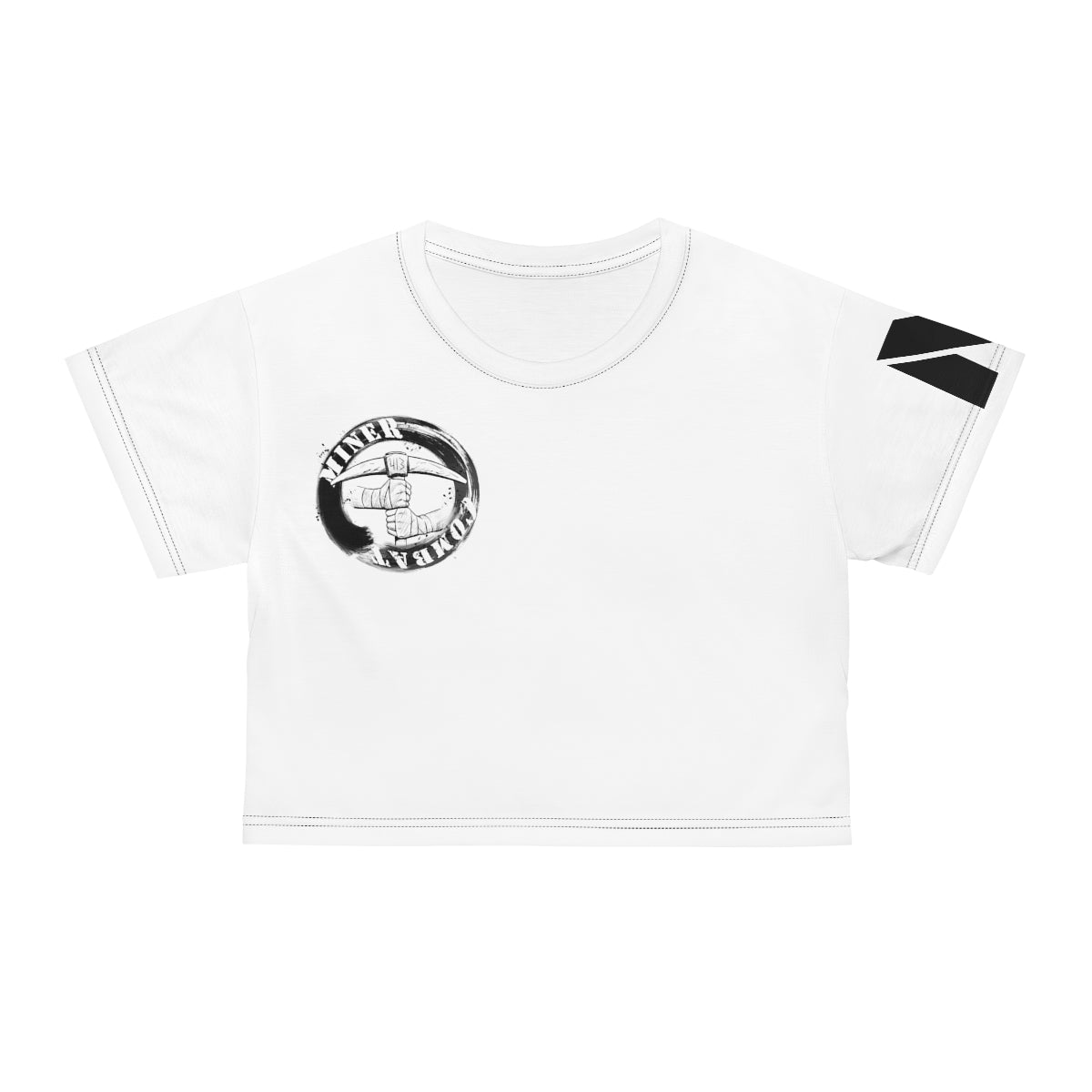 AOP Crop Tee