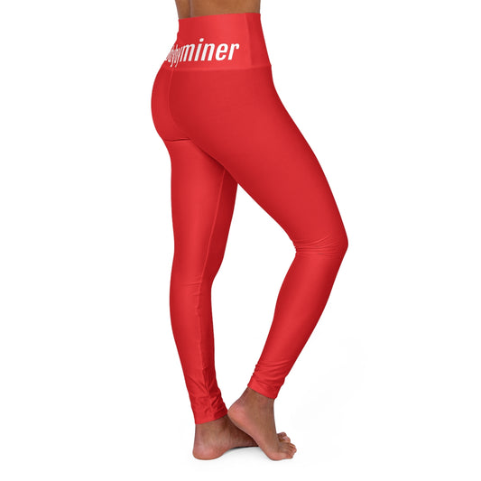 Red High Waisted- BodybyMiner Leggings