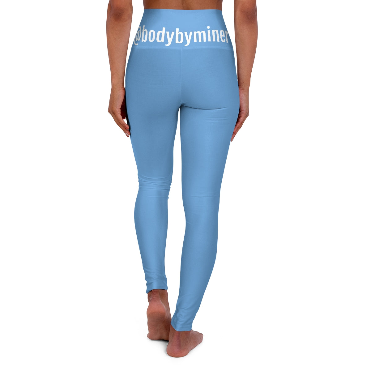 Baby blue High Waisted-BodybyMiner Leggings