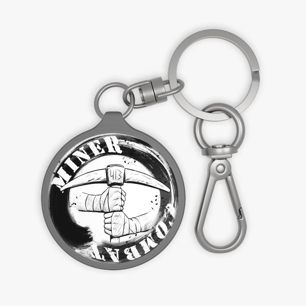 Miner Combat Keyring Tag