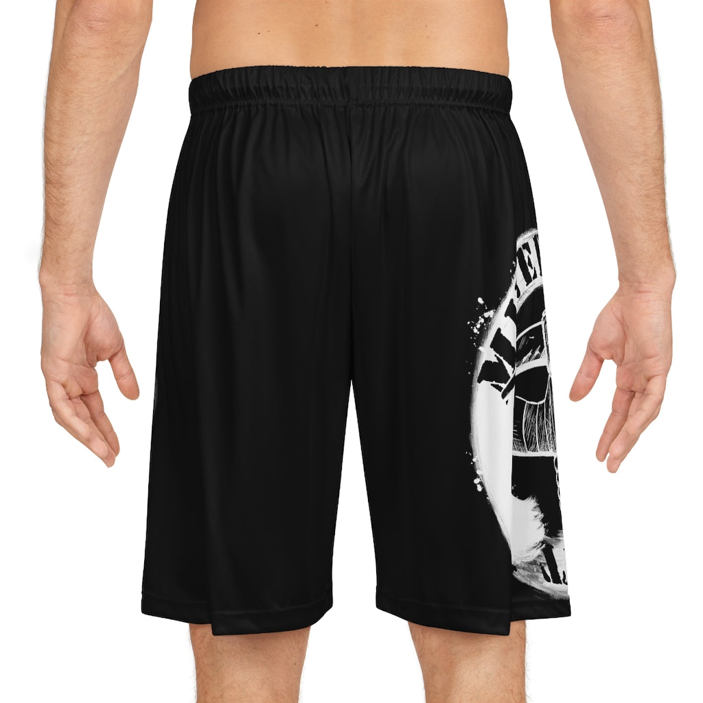 Miner Combat BLACK Basketball Shorts