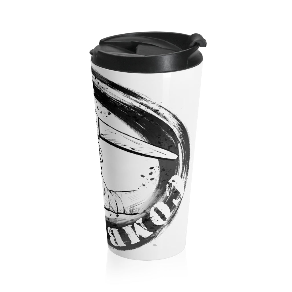 Stainless Steel Miner Combat Travel Mug