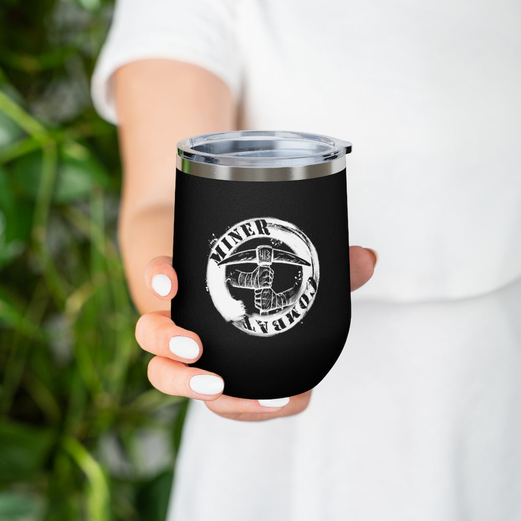 12oz Insulated Miner Combat Tumbler